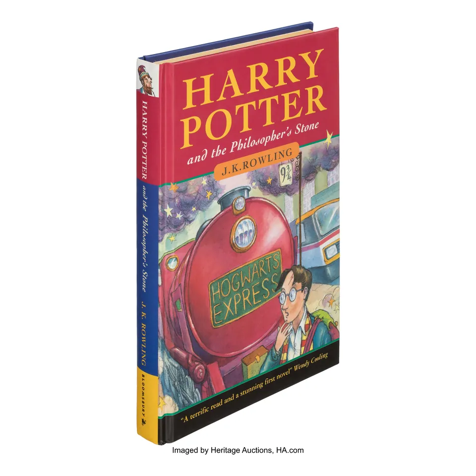 First-edition Harry Potter — Philosopher’s Stone · hardback